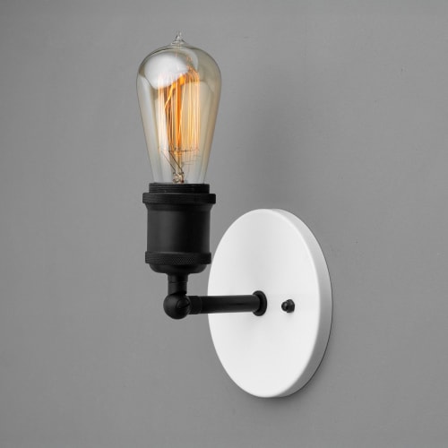 Simple Sconce - Rustic Lighting - Model No. 6123 | Sconces by Peared Creation