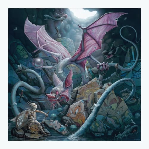 "Villain's Cove" | Prints in Paintings by Greg "CRAOLA" Simkins