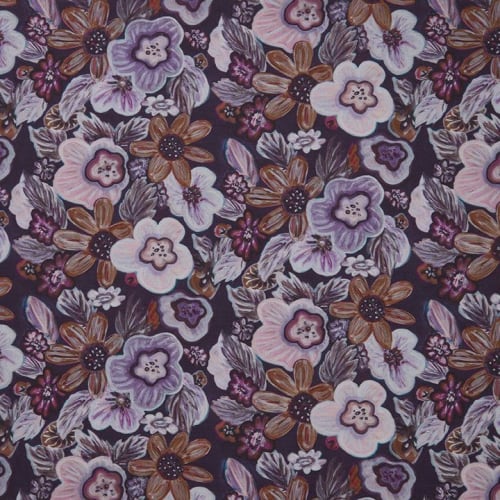 Boogie Oogie Oogie Plum Fabric | Linens & Bedding by Stevie Howell