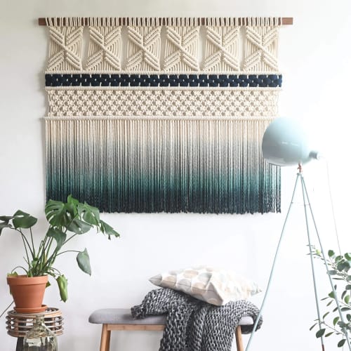Large macrame wall hanging - MARIA | Wall Hangings by Rianne Aarts