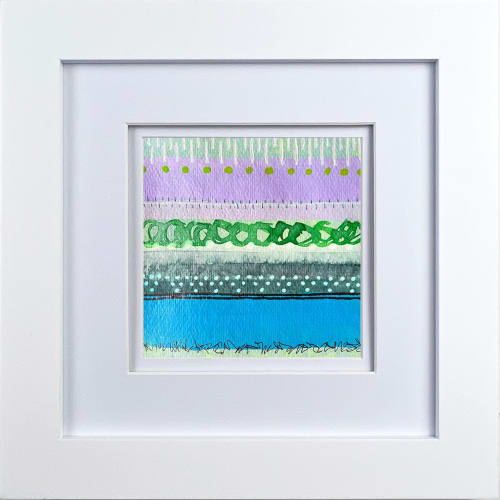 Stripes Seven | Paintings by Kathy Ferguson Art