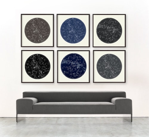 Celestial Art Package, 6 Print set Gallery Wall | Prints by Capricorn Press