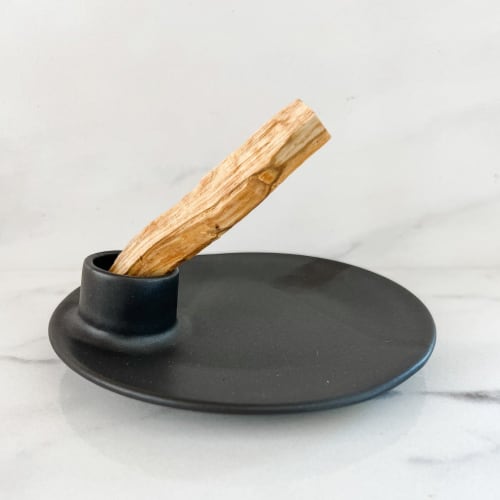 Palo Santo Plate - Valley of the Moon Collection | Ceramic Plates by Ritual Ceramics Studio