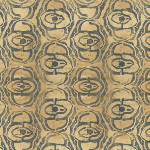 Yakuta, Natural | Linens & Bedding by Philomela Textiles & Wallpaper
