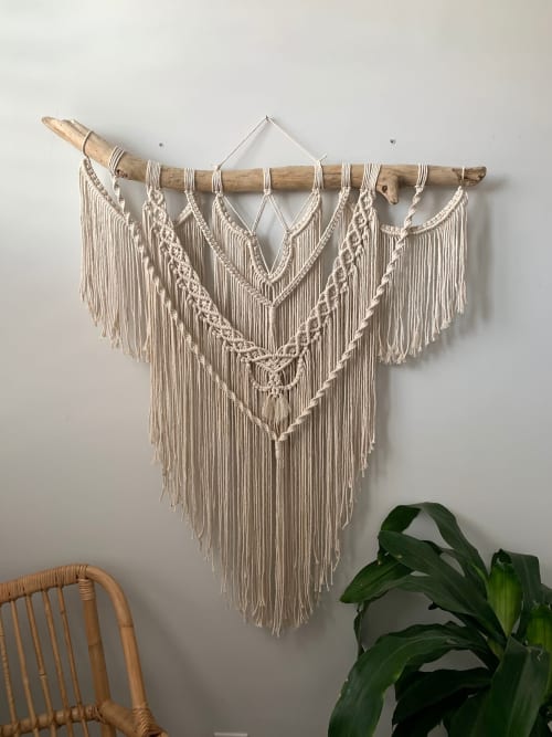 Large Macrame Wall Hanging - "Andrea" | Wall Hangings by Rosie the Wanderer