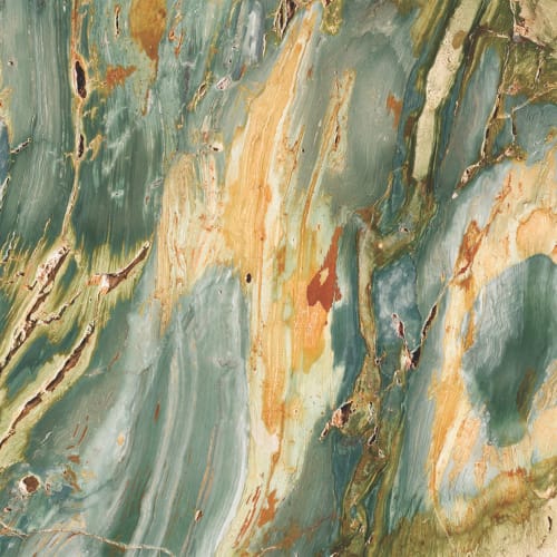 Gary Green Jasper | Wallpaper in Wall Treatments by Wallcovetings by Brenda Houston