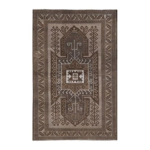 Mid-Century Turkish Kars Rug 6'3'' X 9'10'' | Rugs by Vintage Pillows Store