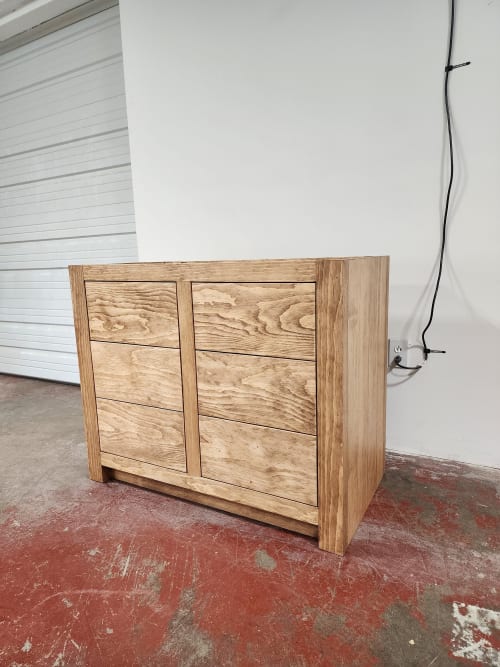 Model #1017 - Custom Bedroom Dresser | Storage by Limitless Woodworking