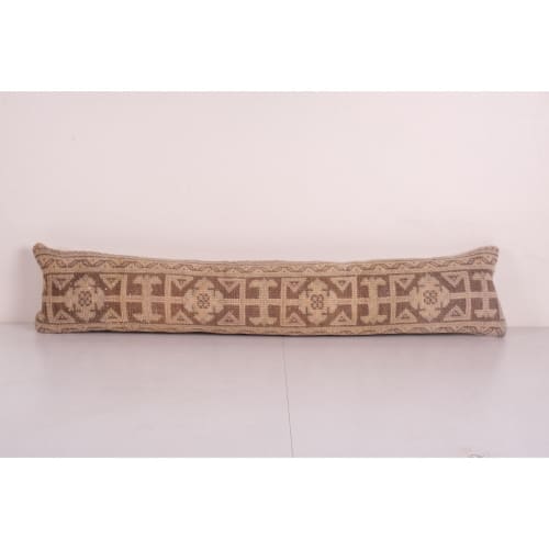 Vintage Turkish Cushion, King size Oushak Rug Bedding Pillow | Pillows by Vintage Pillows Store