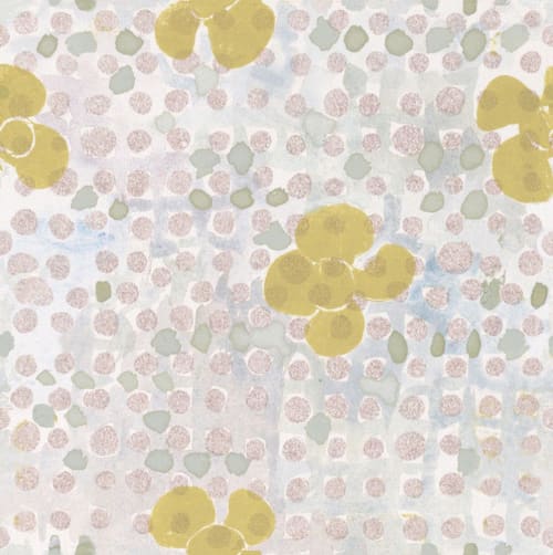 Daisy, Mixed | Fabric in Linens & Bedding by Philomela Textiles & Wallpaper