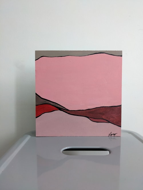 Red Sky At Night | Paintings by Margaret Lipsey