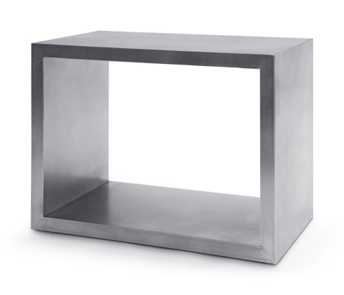 Piero Lamp Table stainless steel | Tables by Greg Sheres