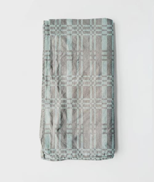 100% Linen Tea Towel - Woven Horizon | Linens & Bedding by S W E V E N