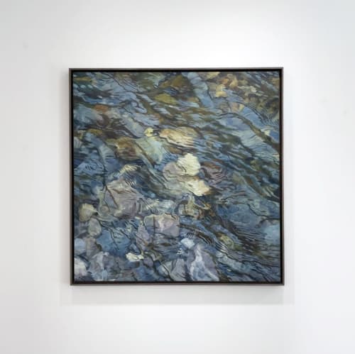 Riverbed 4 | Oil And Acrylic Painting in Paintings by Sorelle Gallery