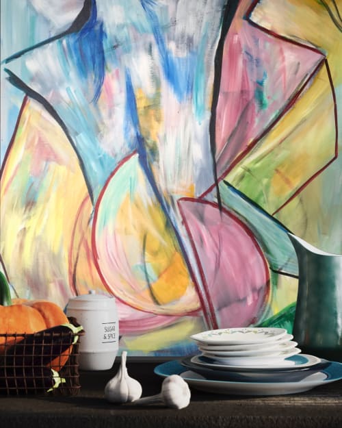 Love Is Love | Oil And Acrylic Painting in Paintings by Checa Art