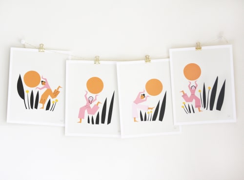 Carry the World Print Set | Prints by Leah Duncan