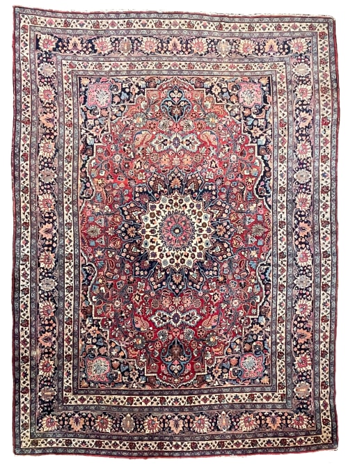 GLOWING Northeast Antique | Timeless Beauty with Blooming | Area Rug in Rugs by The Loom House