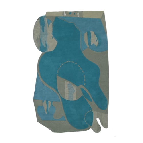 The Reclining Figure | Area Rug in Rugs by Ruggism