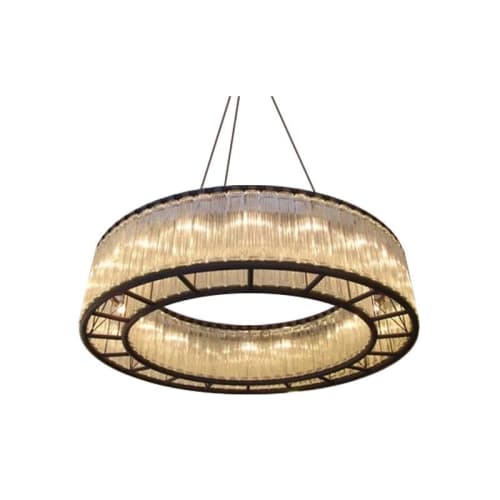Alan Mizrahi AM3001 Estadio Ring | Chandeliers by Alan Mizrahi Lighting Design