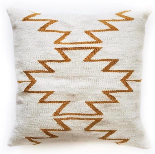 Agma Handwoven Wool Decorative Throw Pillow Cover | Cushion in Pillows by Mumo Toronto