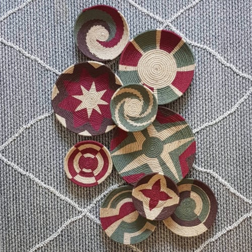 9 pieces Wall Plate Wall Decor | Decorative Plate in Decorative Objects by Sarmal Design