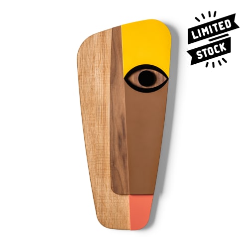 Abstrasso Mask #6 | Wall Sculpture in Wall Hangings by Umasqu