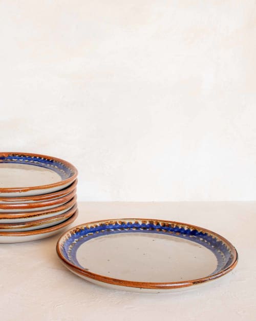 San Germán Large Plate - Blue | Ceramic Plates by MINNA