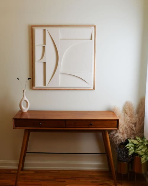 No. 15 Plaster Wall Relief | Wall Hangings by Joseph Aurelius