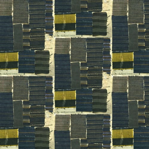Kiro, Carbonate | Fabric in Linens & Bedding by Philomela Textiles & Wallpaper