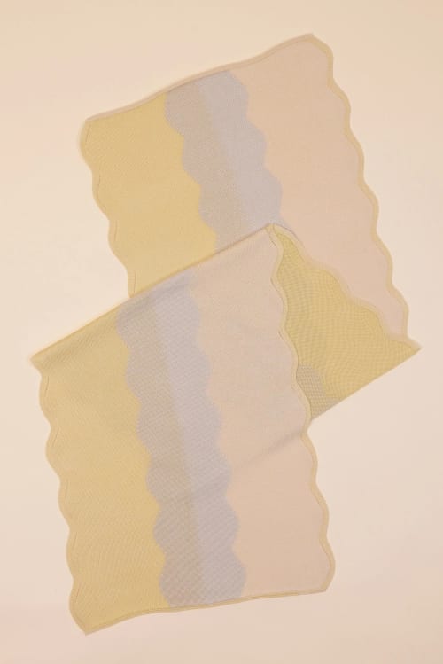 Wavy Table Runner | Linens & Bedding by BOI