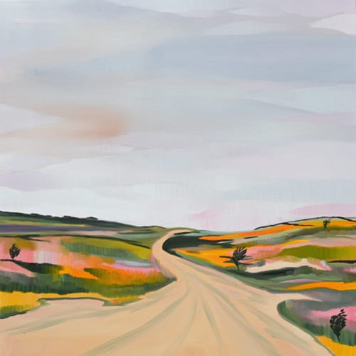 The Way Through | Prints in Paintings by Neon Dunes by Lily Keller