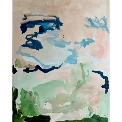 Meadow | Mixed Media in Paintings by Nicole Simms