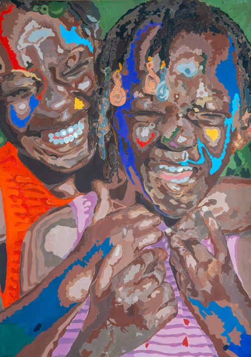 Bana Ba Motho by Donald Masoga | Drawings by Hae Art Collective LLC