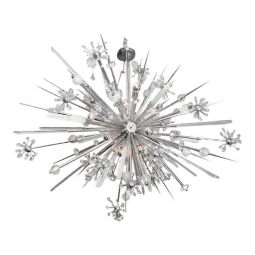 Alan Mizrahi KA1500 Glamorous Crystal Sputnik | Chandeliers by Alan Mizrahi Lighting Design