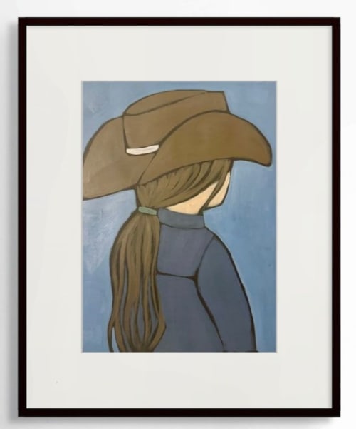 Gossip Cowgirls: The One Who Didn’t Rush It | Paintings by carrie song