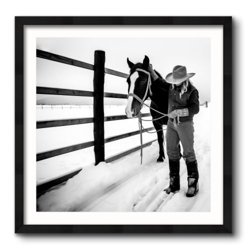 Shake The Frost - Square | Prints by Western Mavrik