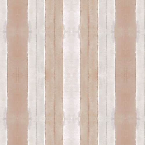 Cabana Stripe No. 6 (Lg), Sand | Linens & Bedding by Philomela Textiles & Wallpaper