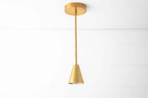 Brass Pendant Light - Model No. 1224 | Pendants by Peared Creation