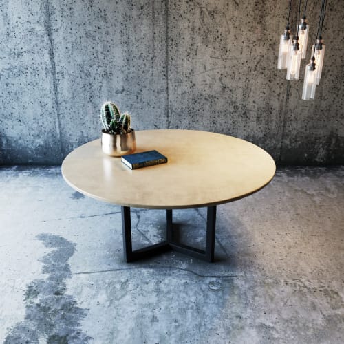 Kelton Round Table | Dining Table in Tables by Blend Concrete Studio