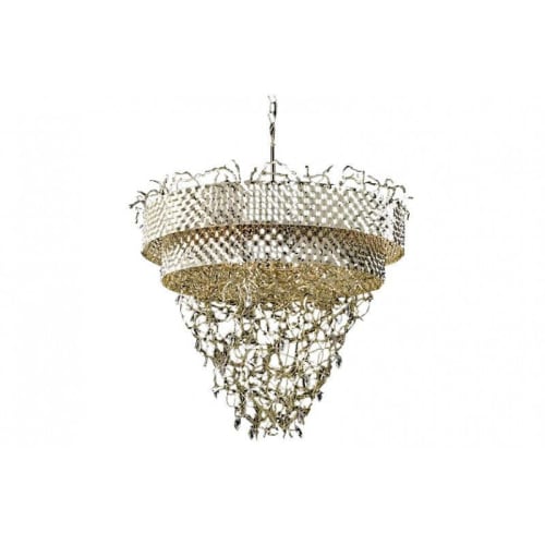 Alan Mizrahi SJ2173 Groovy Suspension | Chandeliers by Alan Mizrahi Lighting Design