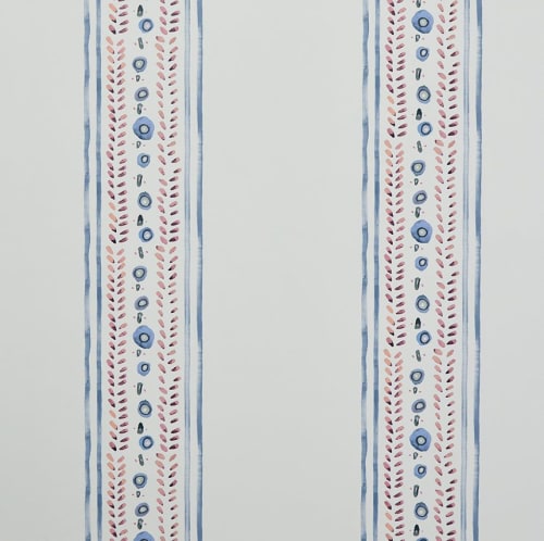 Nazar Stripe Wallpaper | Wall Treatments by Stevie Howell