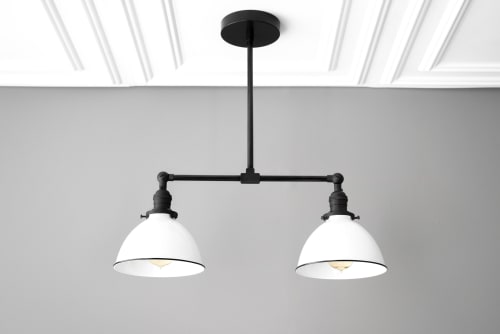 Farmhouse Chandelier - Black Ceiling Light - Model No. 8234 | Chandeliers by Peared Creation