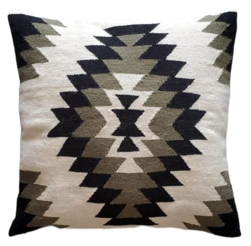 Aroma Handwoven Wool Decorative Throw Pillow Cover | Pillows by Mumo Toronto Inc
