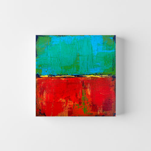 ECHOES 004 - 20x20cm | Paintings by Lara Spadetto Art