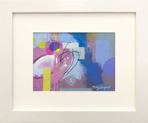 Sphere Four | Mixed Media in Paintings by Kathy Ferguson Art