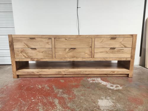 Model #1083 - Single Sink Bathroom Vanity | Furniture by Limitless Woodworking