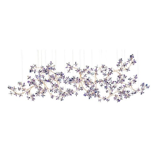 AM8850 Eden Crown Linear Branch | Chandeliers by Alan M