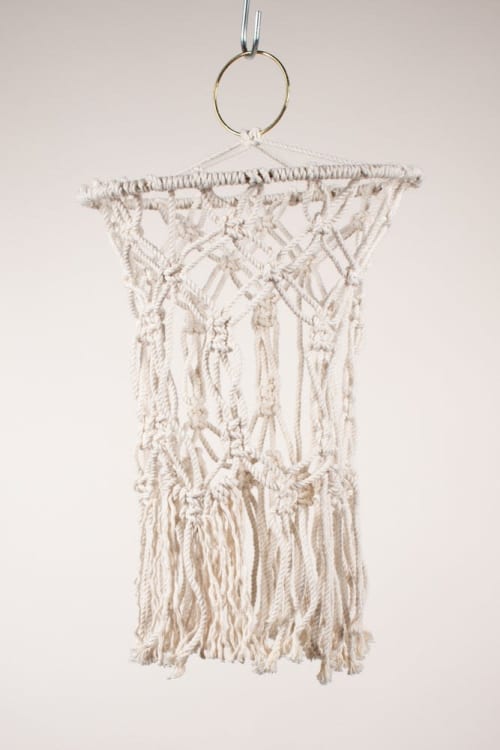 Macramé Lantern | Wall Hangings by Modern Macramé by Emily Katz