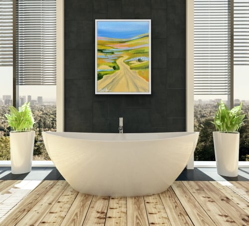 Driving The Dunes | Prints by Neon Dunes by Lily Keller