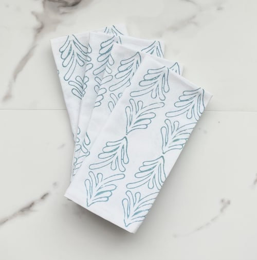 Dinner Napkins (set of 4) - Palmetto, Saltwater | Linens & Bedding by Mended